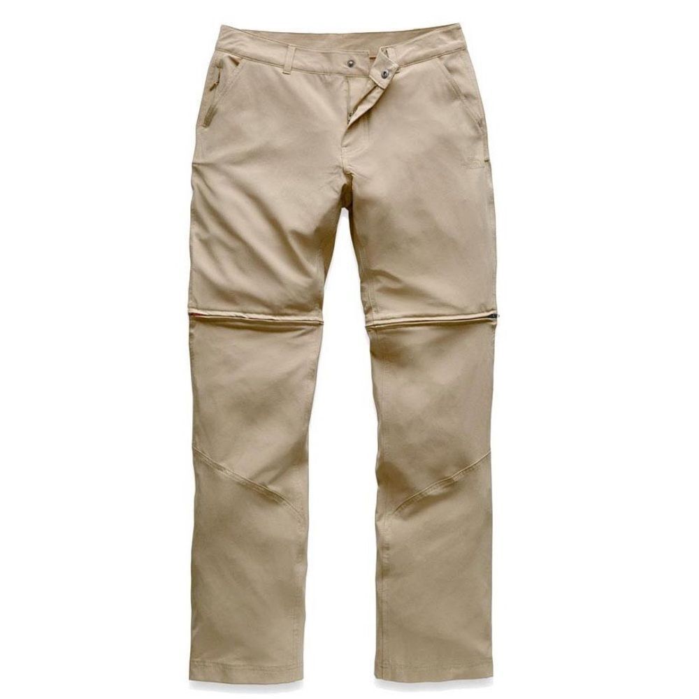 North Face Paramount 2.0 Convertible Pants Womens Sz 6 Beige 3-in-1 Hiking